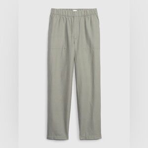 Gap Sage Green Linen Pant (L Petite)